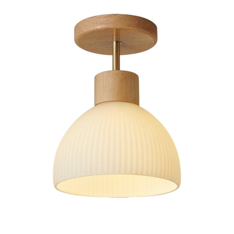 Lampa Sufitowa Ailse - Nowoczesna Lampa LED z Drewna i Żelaza do Salonu i Kuchni 4