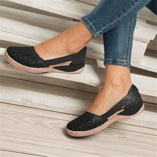 Stylowe Buty Damskie na Haluksy z Ortopedycznym Wsparciem i Oddychającą Siateczką 7