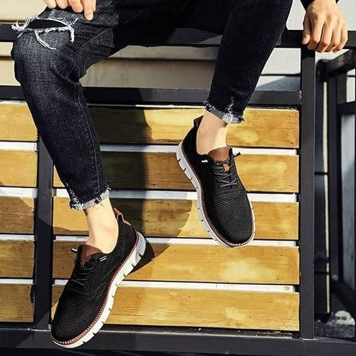 Ultrawygodne Buty Miejskie z Ortopedycznym Komfortem i Oddychającą Cholewką 1
