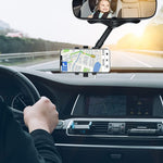Uniwersalny Uchwyt Samochodowy na Lusterko Wsteczne do Telefonu 360° 4