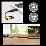 Adapter USB 2.0 do Przechwytywania Wideo – Konwersja VHS na Cyfrowy Format, Plug-and-Play 2