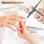 Aerograf Bezprzewodowy z Regulacją Ciśnienia – Idealny do Malowania i Zdobień 2