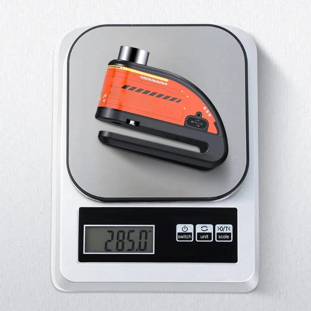 Alarm Blokady Tarczy Motocyklowej z Syreną 120 dB – Wodoodporna Obudowa IP67, Kompatybilny z Tarczami do 6 cm 8