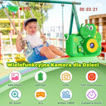 Aparat Cyfrowy dla Dzieci z Podwójną Kamerą 30MP i Kartą 32GB – Nagrywanie wideo 1080p HD 8