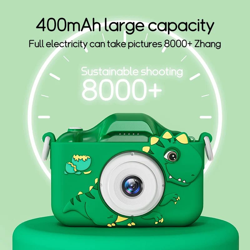 Aparat Cyfrowy dla Dzieci z Podwójną Kamerą 30MP i Kartą 32GB – Nagrywanie wideo 1080p HD 6