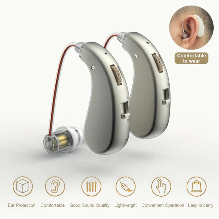 Aparat Słuchowy Bluetooth 2 w 1 z USB - Wysoka Jakość Dźwięku i Komfort 3