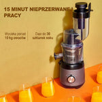 Automatyczna sokowirówka z dużym otworem 90 mm 