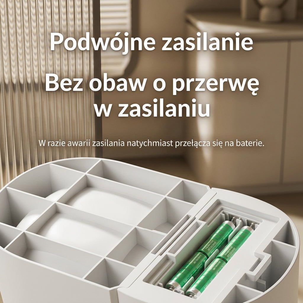 Automatyczny Karmnik Dla Kota z Aplikacją – Duża Pojemność 4 L, Monitorowanie przez WiFi 6