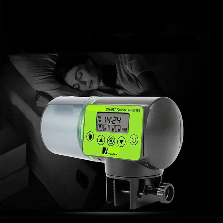 Automatyczny Karmnik Dla Ryb Z Regulowanym Harmonogramem I Odpornym Na Wilgoć Zbiornikiem 4