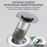 Filtr Odpływowy ze Stali Nierdzewnej z Sitkiem – Łatwy w Instalacji, Pasuje do Większości Odpływów 6