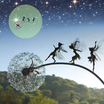 Bajkowe Rzeźby Ogrodowe ze Stali - Wytrzymałe, Wodoszczelne Dekoracje do Ogrodu i Wnętrza 0