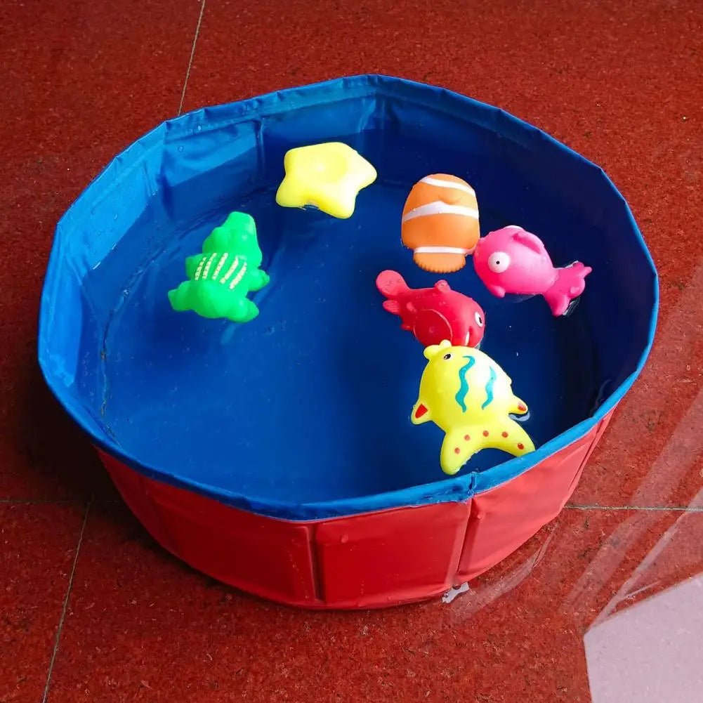 Basen Dla Psa Składany – Trwały i Przenośny, Idealny Na Lato 60x20 cm 3