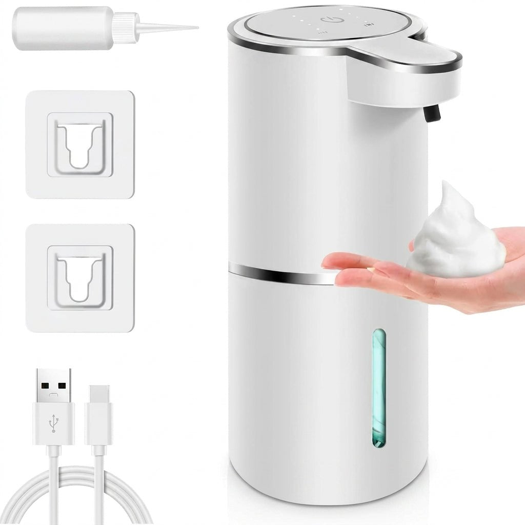 Bezdotykowy Dozownik Do Mydła USB – Automatyczny, Wodoodporny, Pojemność 380 ml 3