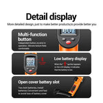 Bezdotykowy Termometr Na Podczerwień Z Laserowym Celowaniem - Szybki Pomiar Temperatury 6