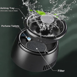 Bezdymna Popielniczka z Wbudowanym Wentylatorem i USB - Kompaktowy Design 3