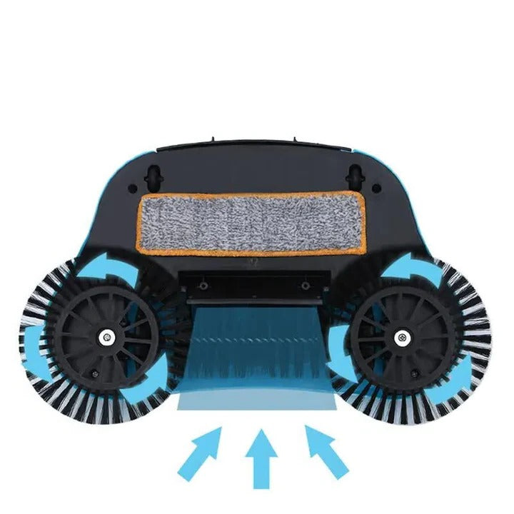 Bezprzewodowa Miotła 2 w 1 z Akumulatorem i Lekka Konstrukcją do Odkurzania 2