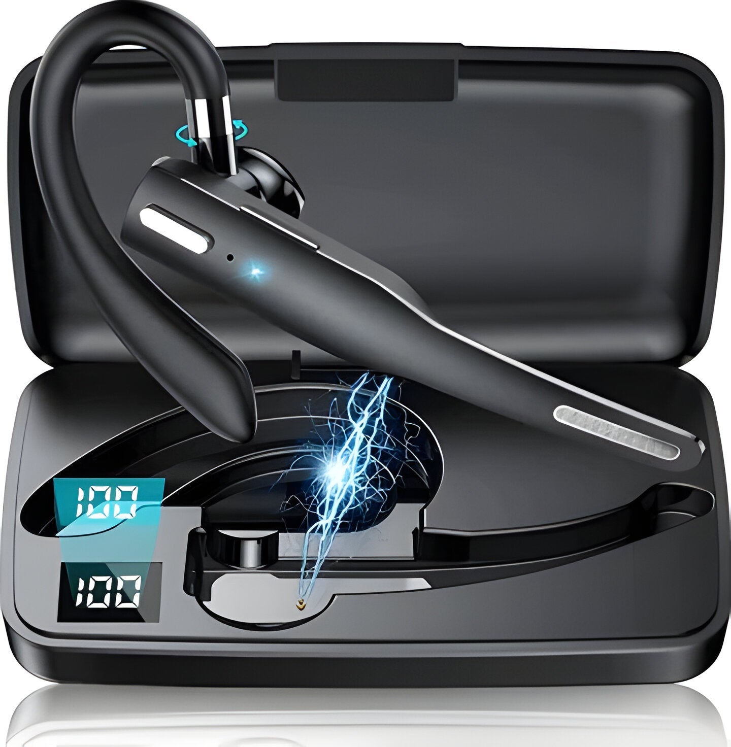 Bezprzewodowe Słuchawki Nauszne Bluetooth 5.1 z Redukcją Szumów i Mikrofonem 1