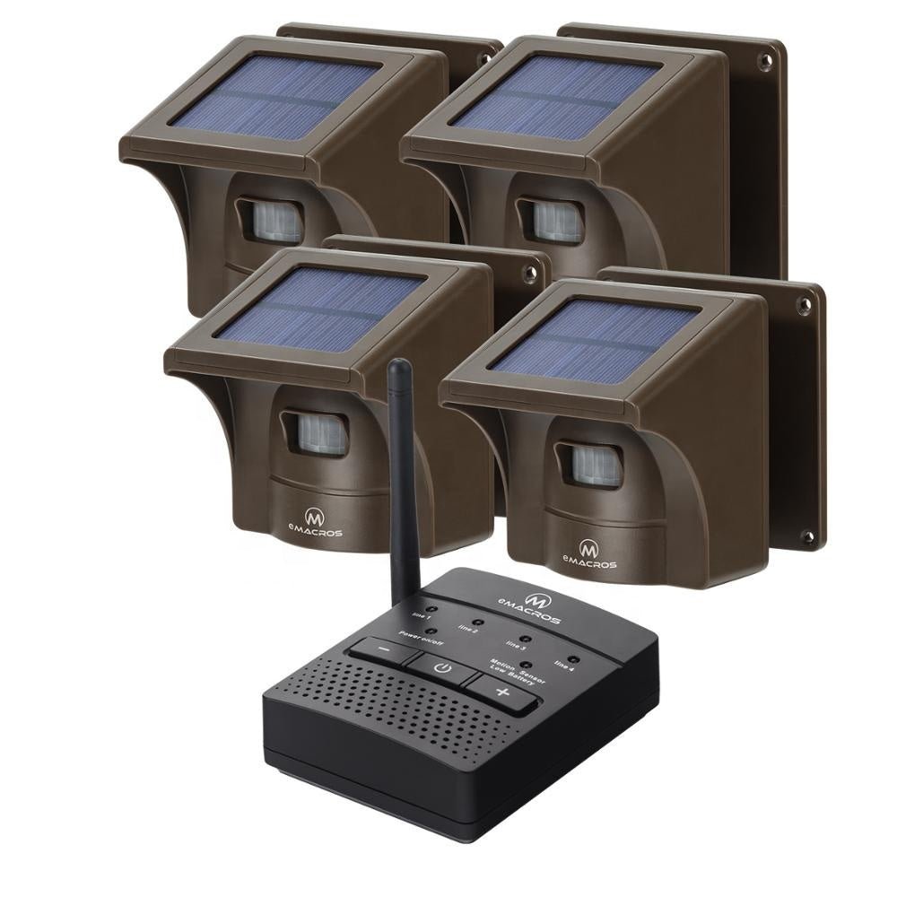 Bezprzewodowy Alarm Solarny z Czujnikiem Ruchu – Zasięg do 400 m, Łatwa Instalacja 5