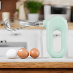 Bezprzewodowy Mikser Ręczny 4-Biegowy z Szybkim Ładowaniem i Stalowymi Nasadkami 0