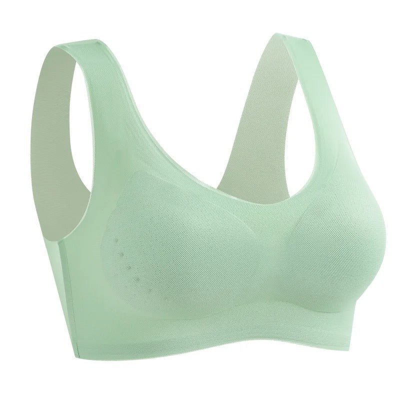 Biustonosz Bezszwowy Ice Silk dla Kobiet – Oddychający i Bezprzewodowy Modelujący 10