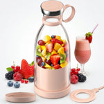 Blender Elektryczny 350 ml z Funkcją Samooczyszczania – Przenośny do Koktajli i Soków 1