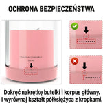 Blender Elektryczny 350 ml z Funkcją Samooczyszczania – Przenośny do Koktajli i Soków 6