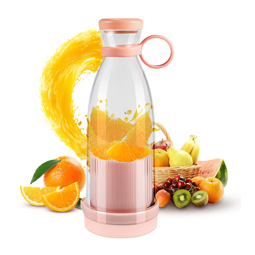 Blender Elektryczny 350 ml z Funkcją Samooczyszczania – Przenośny do Koktajli i Soków 1