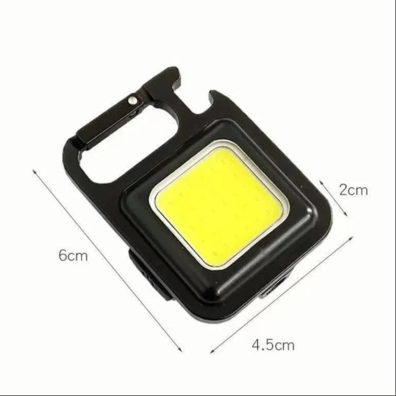 Brelok z Latarką COB LED 1800 Lumenów – Przenośny z Otwieraczem do Butelek, 4 Tryby Świecenia 4