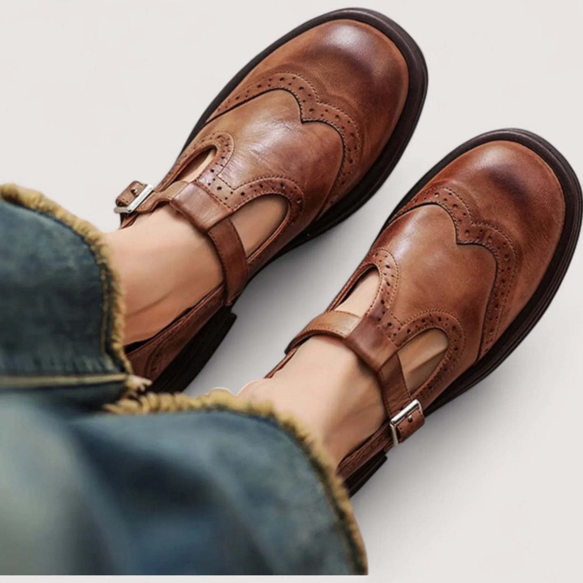 Buty Ortopedyczne Damskie Mary Jane z Wbudowanym Wsparciem – Wygodne i Stylowe 0