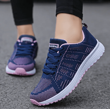 Buty Sportowe Damskie Ortopedyczne do Biegania – Lekkie Sneakersy z Oddychającą Siateczką 4