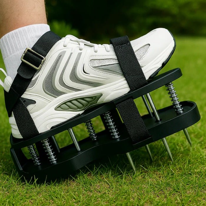 Buty do Aeracji Trawnika z Kolcami – Regulowane, Uniwersalne Do Pielęgnacji Trawy 0