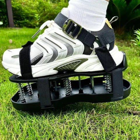 Buty do Aeracji Trawnika z Kolcami – Regulowane, Uniwersalne Do Pielęgnacji Trawy 1