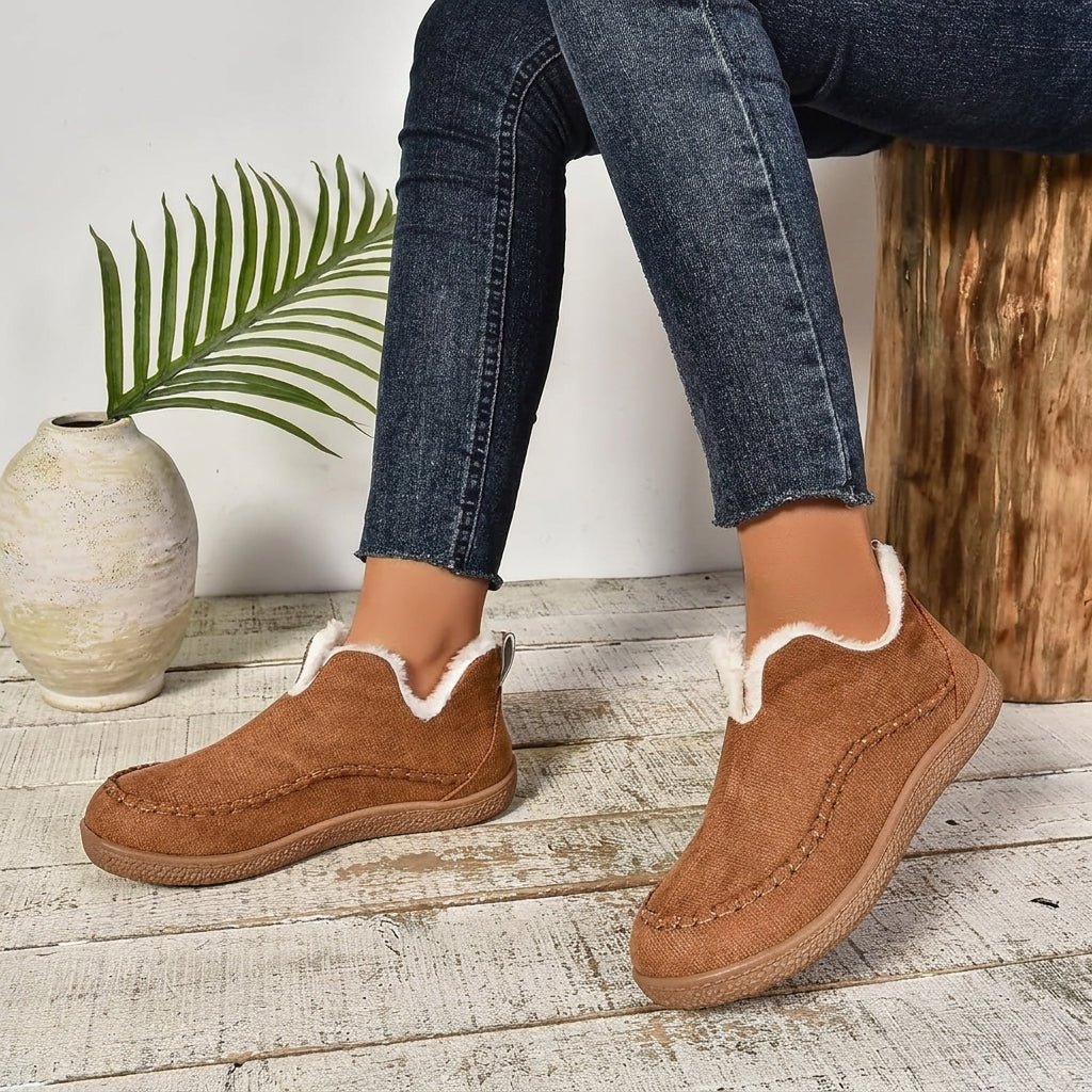Buty zimowe damskie z izolacją i wodoodporną powłoką na zimę 6