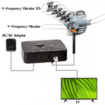 Cyfrowa Antena Telewizyjna HD 360° z Aluminiową Konstrukcją i Wzmacniaczem Sygnału 3