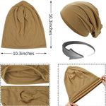 Czapka Beanie Męska Unisex z Polibawełny – Oddychająca, Luźny Krój na Cały Rok 3