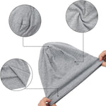 Czapka Beanie Męska Unisex z Polibawełny – Oddychająca, Luźny Krój na Cały Rok 4