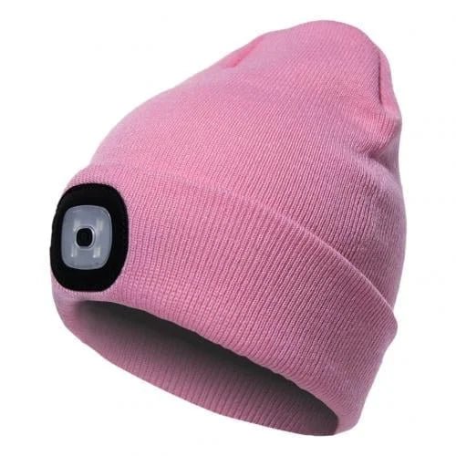 Czapka Beanie z Lampką LED – Wodoodporna, Regulowana Jasność, Idealna na Zewnątrz 6
