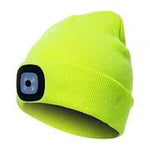 Czapka Beanie z Lampką LED – Wodoodporna, Regulowana Jasność, Idealna na Zewnątrz 8