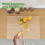 Deska Do Krojenia Przezroczysta Akrylowa 46x36 cm z Antypoślizgową Krawędzią 6
