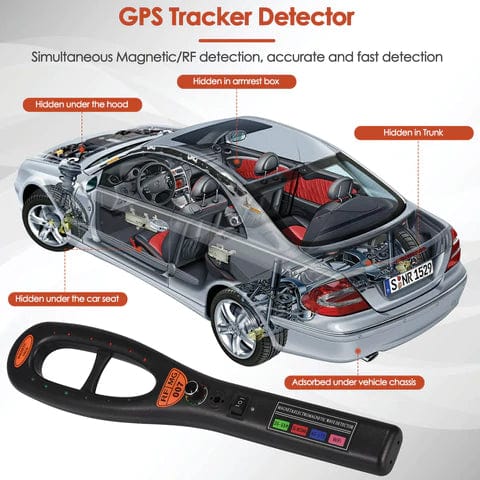 Detektor GPS z Wydłużonym Zasięgiem – Wykrywanie Urządzeń Podsłuchowych, Przenośny 6