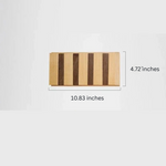 Drewniany Wieszak Na Ubrania Na Ścianę - Elegancki Wieszak Do Przedpokoju 0