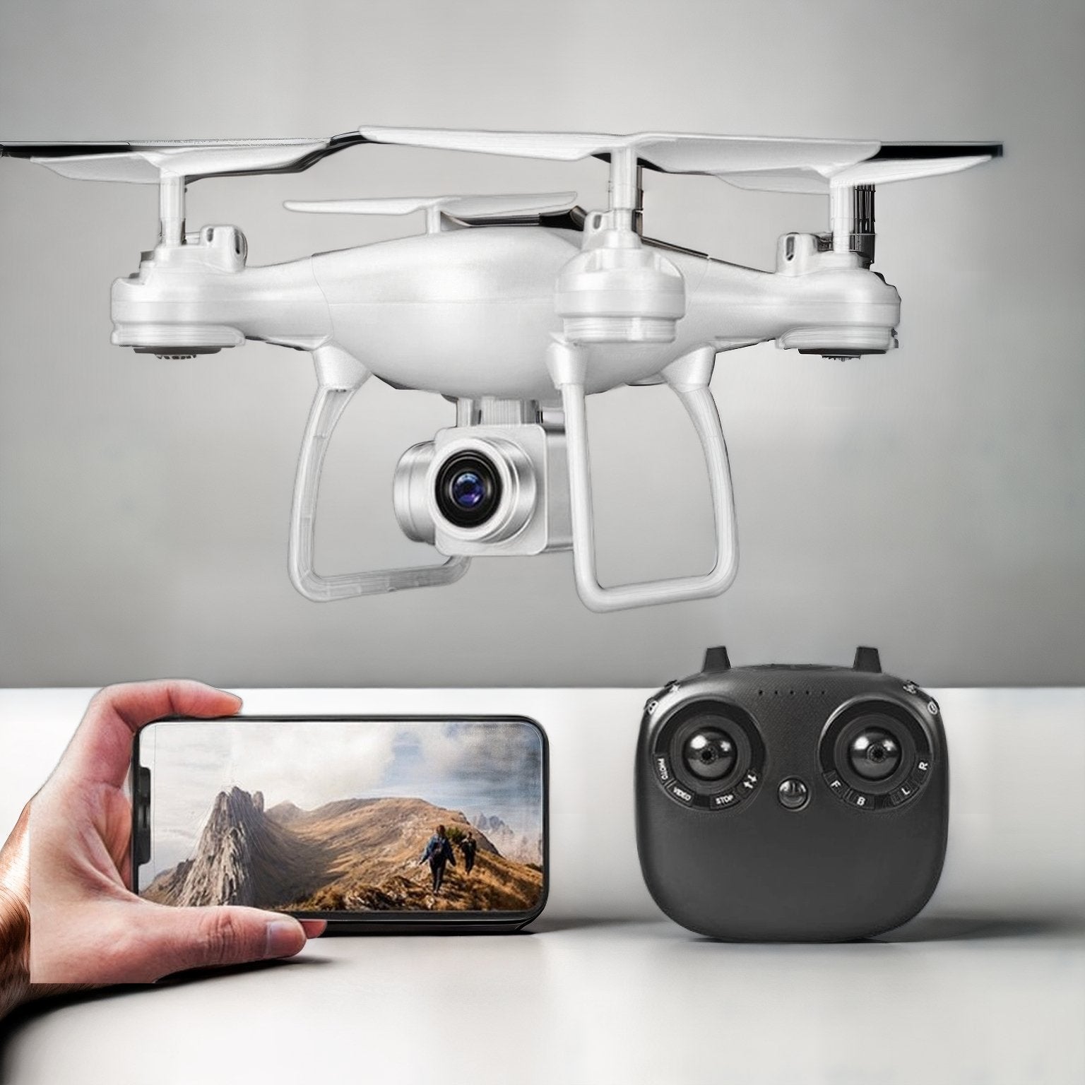 Dron 4K UHD z GPS i 5G WiFi - Stabilne Zdjęcia, Automatyczny Powrót, Składana Konstrukcja 1