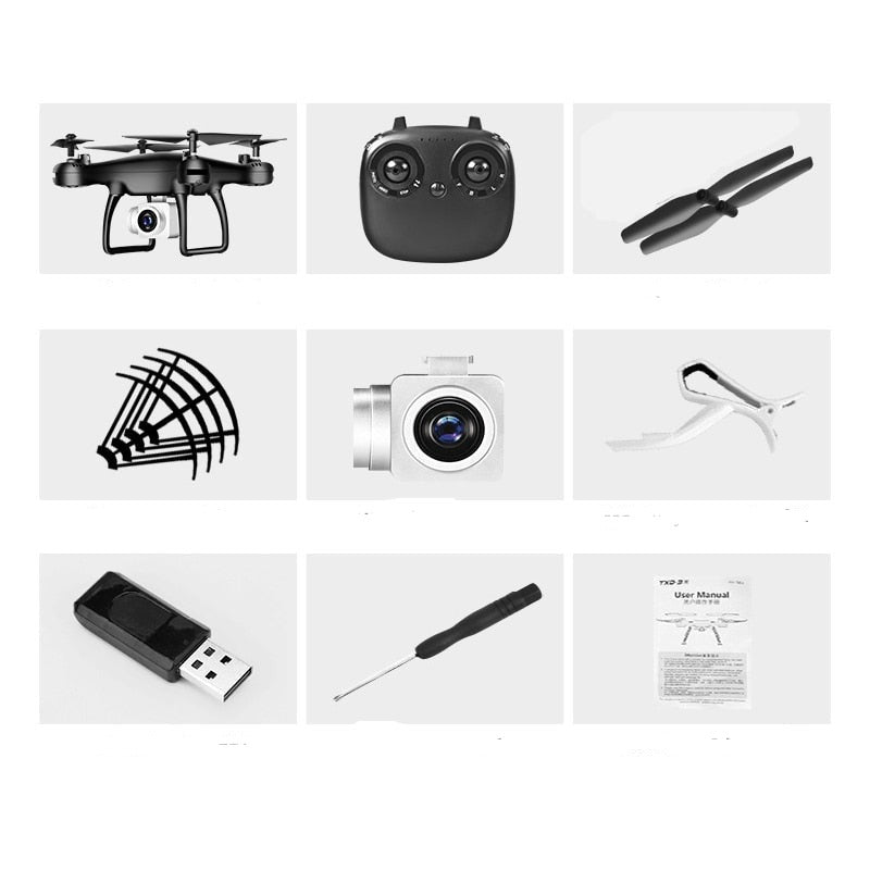 Dron 4K UHD z GPS i 5G WiFi - Stabilne Zdjęcia, Automatyczny Powrót, Składana Konstrukcja 4