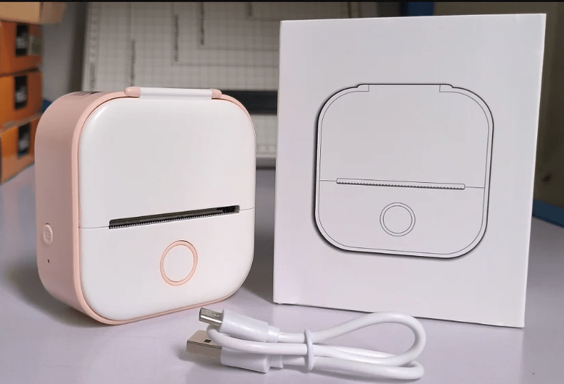 Drukarka Etykiet Termiczna Bluetooth – Przenośna, Bez Tuszu do Domu i Biura 2
