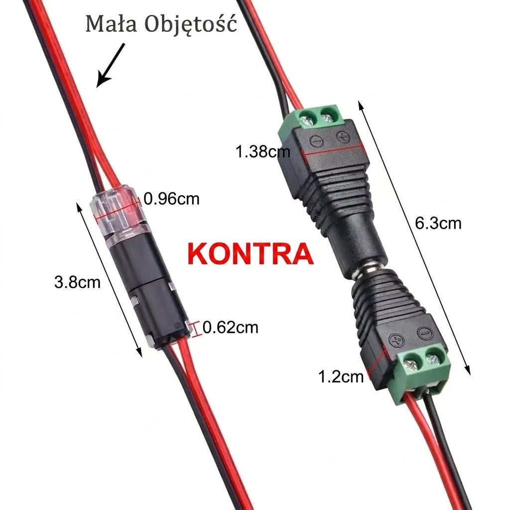 Dwuprzewodowe Złącze Elektryczne z Blokadą do Przewodów 0,08–2,5 mm² – Wielokrotnego Użytku, 100 Sztuk 4