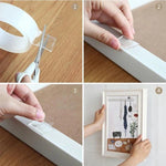 Dwustronna Taśma Klejąca NANO 2,8 cm – Przezroczysta, Wielokrotnego Użytku do Domu i Biura 6