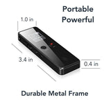 Dyktafon Cyfrowy z Automatycznym Nagrywaniem – 16 GB Pamięci, Przenośny z Ładowaniem USB 3