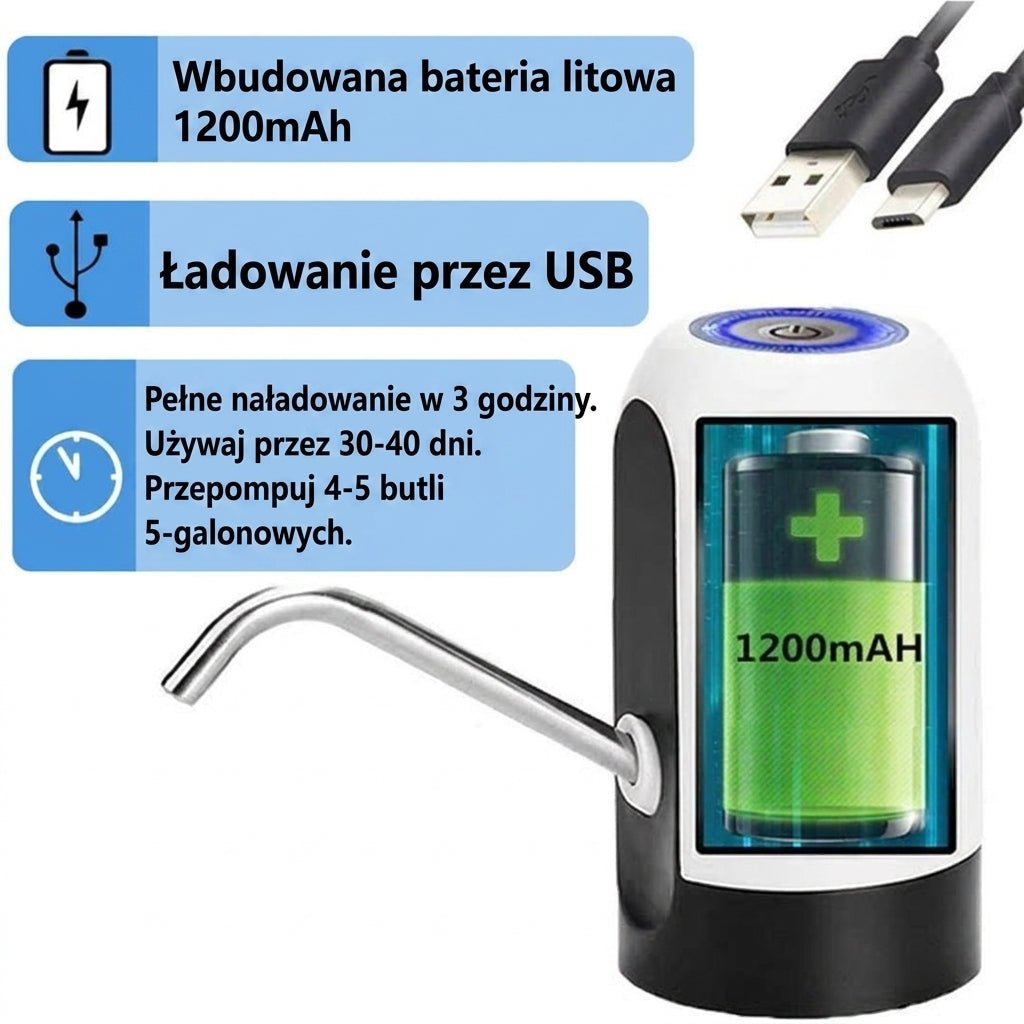 Dystrybutor Wody Do Domu i Biura z Ekranem Dotykowym – Automatyczny, Energooszczędny 