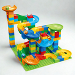 Edukacyjny Zestaw Klocków Marble Run - Kreatywne Budowanie Torów dla Dzieci 1