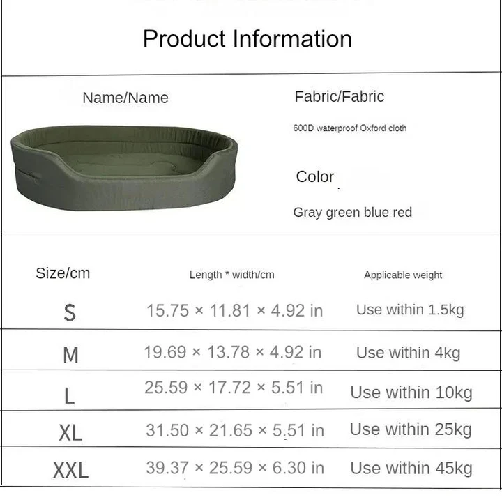 Ekologiczne Legowisko dla Zwierząt - Bawełna z Recyklingu, Antypoślizgowe, Pranie w Pralce 8